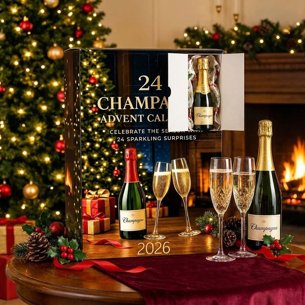 Advent Calendar 24 Decorative Mini Bottles