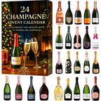 Advent Calendar 24 Decorative Mini Bottles