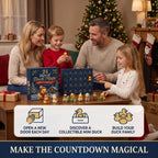 Advent Calendar 24 Duck Figurines Collectible Set