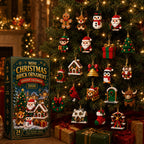 Advent Calendar 24 Mini Brick Builds Tree Ornaments