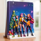 Advent Calendar 24 Mini Figures Acrylic Display Box