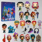 Advent Calendar 24 Mini Figures Acrylic Display Box