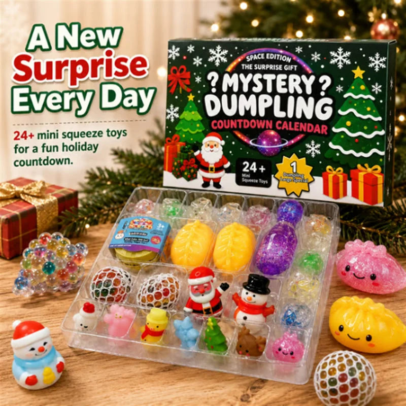 Advent Calendar 24 Putty Toys Sensory Christmas Countdown