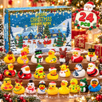 Advent Calendar 24 Squeezable Vinyl Duck Toys