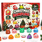 Advent Calendar 24 TPR Squeeze Figures Stress Relief