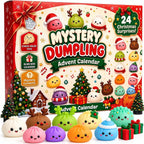 Advent Calendar 24 TPR Squeeze Figures Stress Relief