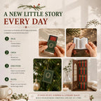Advent Calendar 25 Mini Books With Hanging Loops
