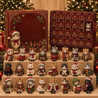 Advent Calendar Acrylic Animal Design 24-Day Countdown