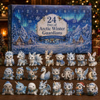 Advent Calendar Acrylic Animal Design 24-Day Countdown