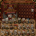 Advent Calendar Acrylic Animal Design 24-Day Countdown