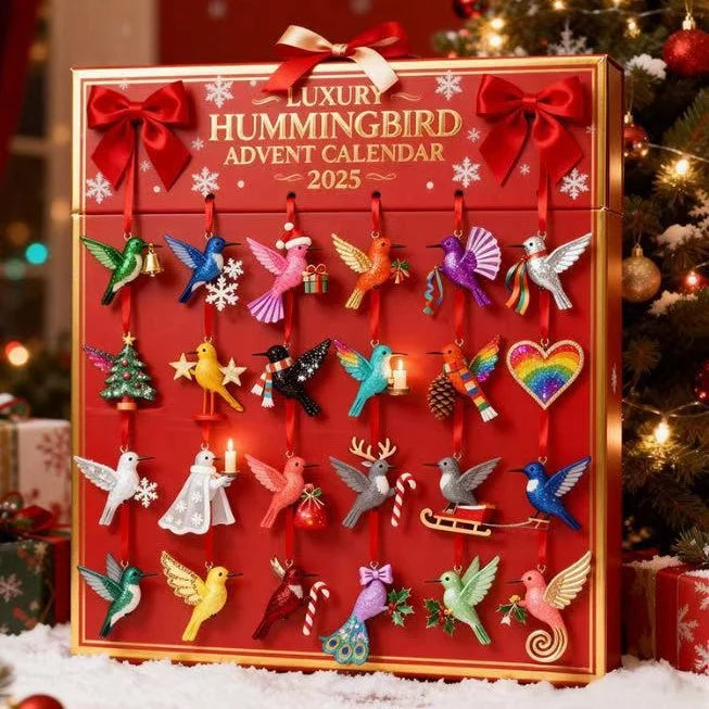 Advent Calendar Acrylic Ornaments Set of 24