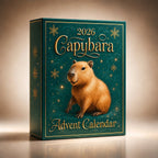 Advent Calendar Capybara Ornaments 24-Day Christmas Countdown