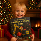 Advent Calendar Construction Vehicles Die-Cast Metal 24 Doors