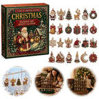 Advent Calendar Craft Kit Diamond Painting Ornaments 24 Designs