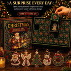 Advent Calendar Craft Kit Diamond Painting Ornaments 24 Designs