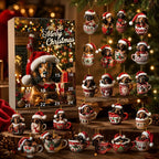 Advent Calendar Dachshund Ornaments 24 Daily Surprises