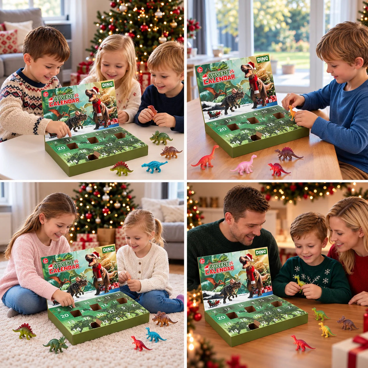 Advent Calendar Dinosaur 24 Daily Surprises