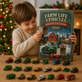 Advent Calendar Farm Vehicles 24-Day Countdown
