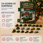 Advent Calendar Farm Vehicles 24-Day Countdown
