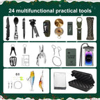 Advent Calendar Outdoor Survival Gear 24 Pieces