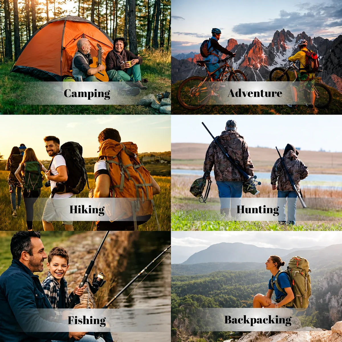 Advent Calendar Outdoor Survival Gear 24 Pieces