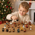 Advent Calendar Owl Design 24-Day Christmas Countdown