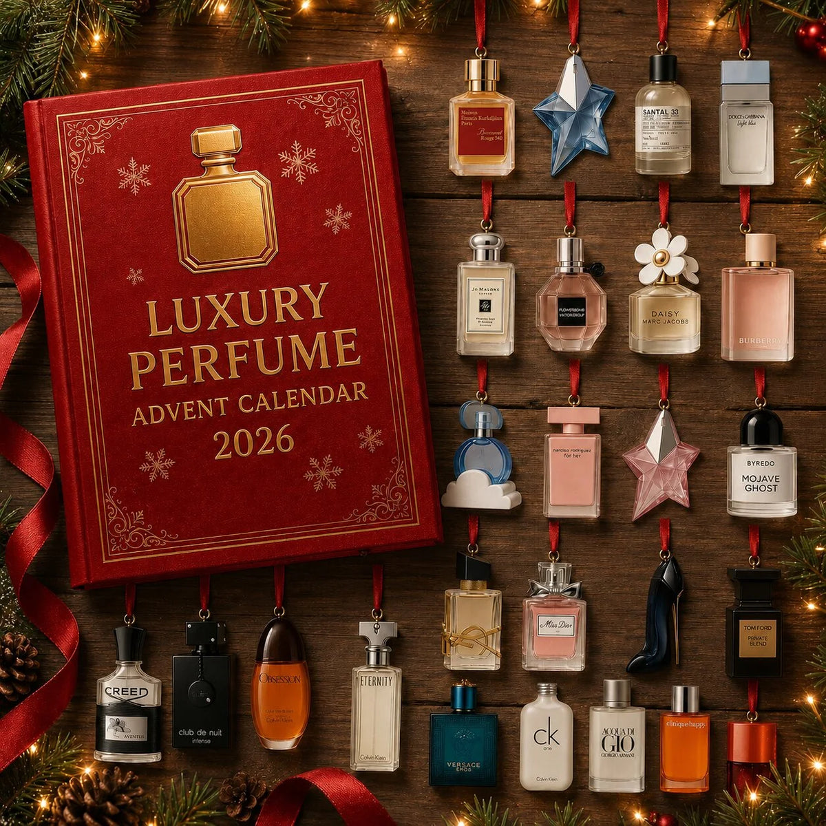Advent Calendar Perfume Bottle Designs 24 Days Of Surprises