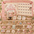 Advent Calendar Sewing-Themed Collectible Set of 24 Miniatures