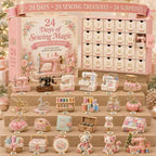 Advent Calendar Sewing-Themed Collectible Set of 24 Miniatures
