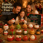 Advent Calendar Soft Squeezable Bao Figures 24-Day Countdown