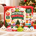 Advent Calendar Squishy Silicone Dumpling Figures 24-Day Countdown