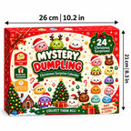 Advent Calendar Squishy Silicone Dumpling Figures 24-Day Countdown