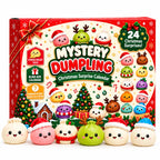 Advent Calendar Squishy Silicone Dumpling Figures 24-Day Countdown
