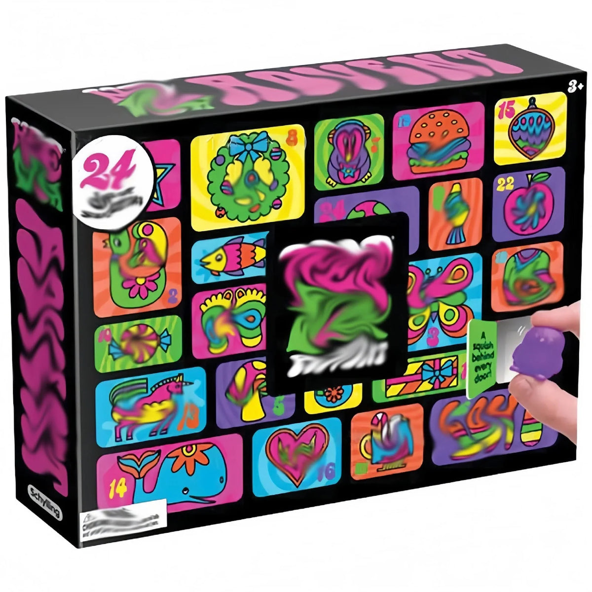 Advent Calendar Stress Relief TPR Toys Daily Surprises
