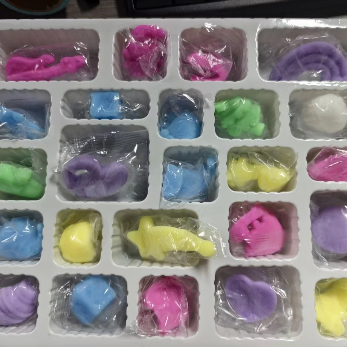 Advent Calendar Stress Relief TPR Toys Daily Surprises