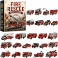 Advent Calendar Toy 24 Miniature Fire Rescue Vehicles