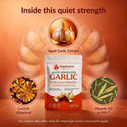 Aged Garlic Supplement Ubiquinol CoQ10 Vitamin K2 Odorless Softgels