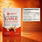 Aged Garlic Supplement Ubiquinol CoQ10 Vitamin K2 Odorless Softgels