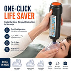 Airway Suction Device Manual One-Button Three Silicone Masks