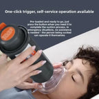 Airway Suction Device Manual One-Button Three Silicone Masks