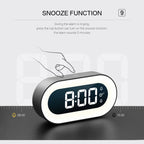 Alarm Clock 5.7-Inch LED Dimmable Night Light