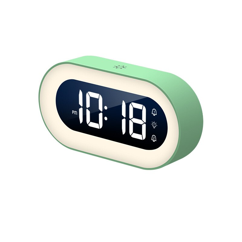 Alarm Clock 5.7-Inch LED Dimmable Night Light
