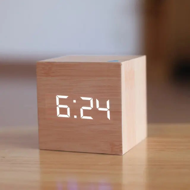 Alarm Clock LED Time Date & Temperature
