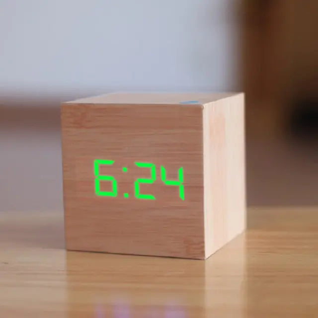 Alarm Clock LED Time Date & Temperature