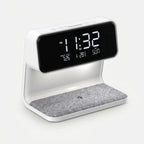 Alarm Clock Wireless Charging & Touch Dimmable Night Light