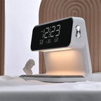 Alarm Clock Wireless Charging & Touch Dimmable Night Light