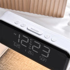 Alarm Clock Wireless Charging & Touch Dimmable Night Light