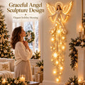 Angel Wall Decor Cascading LED Star Lights Warm White