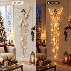 Angel Wall Decor Cascading LED Star Lights Warm White