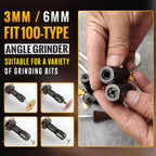 Angle Grinder Adapter Solid Metal Dual Clamps